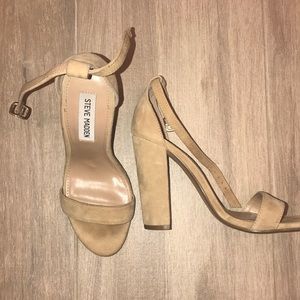 Steve Madden ankle strap heel